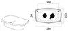 Ducha con interruptor ON-OFF, manguera de PVC de 4 metros – Vista previa de la imagen del producto 3