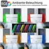 Dunstabzugshaube 60 cm | Kopffreie Wandhaube | Edelstahl | Produktbild-Vorschau 2