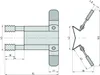BASI - Morsetto per tapparelle meccaniche - RK 100 - Anteprima dell’immagine prodotto 5