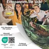 Tischdecke wasserabweisend abwaschbar Braun 350x140cm Produktbild-Vorschau 8