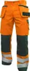 DASSY Warnschutzhose GLASGOW Gr. 58 STANDARD  orange/grün Produktbild-Vorschau 2