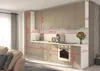 Mobile cucina BONN con piano di lavoro 350cm fronte bianco Anteprima dell’immagine prodotto 1