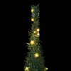 vidaXL Sapin de Noël Pop-Up artificiel avec éclairage Vert Voir les images du produit 3