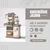 Coemo Kinderküche Jasmin Spielküche mit viel Zubehör Farbe Produktbild-Vorschau 7