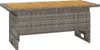 Tavolo da giardino grigio 100x50x43/63 cm in legno di Anteprima dell’immagine prodotto 1