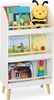 Relaxdays Bücherregal Kinder, HBT: 95,5x50x24 cm, 3 offene Produktbild-Vorschau 1