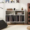 COSTWAY 3-poziomowy stojak na gramofon, szafka na gramofon Podgląd zdjęcia produktu 2