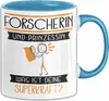 Forscherin Und Prinzessin Tasse Geschenk Für Eine Produktbild-Vorschau 1