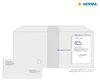 HERMA Étiquettes Premium A4 blanc 105x148 mm papier mat 40 Voir les images du produit 6
