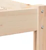 vidaXL Bettrahmen Braun 215,5 x 95,5 x 69,5 cm Massivholz Produktbild-Vorschau 7