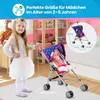 Kinderplay Puppenbuggy KP0290T – Leichter faltbarer Produktbild-Vorschau 3