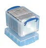 Really Useful Box Boîte de rangement 3 litres transparente Voir les images du produit 3