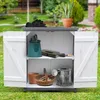 Capanno da giardino Armadio per attrezzi Casetta per Anteprima dell’immagine prodotto 3