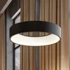 Arcchio LED-Hängelampe Aleksi, Ø 45 cm, schwarz, Metall, Produktbild-Vorschau 2