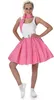 A woman is posing in a 50s-style costume. Podgląd zdjęcia produktu