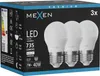 Mexen Nova 3x LED-Glühbirne E27, G45, 7W, Neutral - 4000K, Produktbild-Vorschau 1