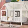 Merax Kinderbett 90x200cm mit Rausfallschutz, Tagesbett Produktbild-Vorschau 5