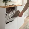 Schuhschrank BASIL, schöner Schuhkipper mit 4 Klappen, Produktbild-Vorschau 5