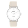 Oozoo Damen Lederarmband Uhr Vintage Series beige weiß Produktbild-Vorschau 1