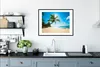 MuchoWow® Gerahmtes Poster Strand - Meer - Sonne - Palme Produktbild-Vorschau 4
