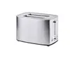 Unold Toaster Thommy: Edelstahl, 2 Scheiben, Hebel, Drehknopf, seitliche Tasten, weißer Hintergrund. Anteprima dell’immagine prodotto