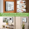 banjado Schlüsselkasten aus Metall, 30x30cm groß mit 32 Produktbild-Vorschau 3