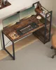 VASAGLE Schreibtisch Computertisch, 137,2 cm, mit Produktbild-Vorschau 1