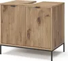 Vanity unit  Vicco Eliza Dub Viking 70 x 63 cm se 2 dveřmi, Náhled obrázku produktu 1
