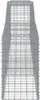 vidaXL Gabion s vysokým obloukem 400x50x80/100 cm Náhled obrázku produktu 4