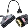 HDMI Splitter HDMI 4K@60Hz Verteiler 2 In 1 Out Konsole Produktbild-Vorschau 1