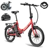 E-Bike 155-195 cm 20" 250 W bis 110-130 km IPX5 7-Gang – Produktbild-Vorschau 1