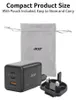 Acer HP.DSCAB.019 Acer Charger  100w 2 x USB-C + 1x USB-A Productafbeelding-voorbeeld 4