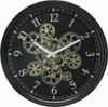 L'horloge murale ronde avec des graphiques d'engrenage Voir les images du produit 1