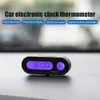 zegar samochodowy 2 w 1 Termometr z podświetleniem LED Podgląd zdjęcia produktu 2