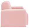 vidaXL Sessel Rosa Bouclé Produktbild-Vorschau 4