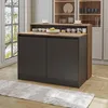 Roomart CORTADO – wyspa kuchenna o szerokości 120 cm, dąb Podgląd zdjęcia produktu 2