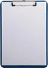 MAUL Klemmbrett A4 Hochformat PS-Kunststoff blau Produktbild-Vorschau 2