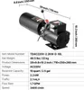 VEVOR Hydraulikpumpe Hydraulikaggregate AC 220 V, 10 Qt Produktbild-Vorschau 7