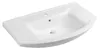 Aqualine ZERO 86 Keramik-Waschtisch 86x50cm, weiß Produktbild-Vorschau 1