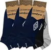 Umbro Pánske Kotníkové Ponožky Trainer Bavlnené Sk284 – 9 Náhľad obrázku produktu 5