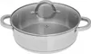 KLAUSBERG KB-7173 FLacher Topf MIT DECKEL 26cm Produktbild-Vorschau 4