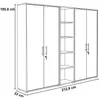 Aktenschrank TABOR 10 in Eiche Sonoma / weiß matt, Produktbild-Vorschau 3