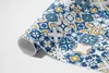 Gemusterte Fliesen buntes Mosaik – Vinylteppich – 140x210 Produktbild-Vorschau 4