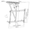 TV-Halterung 32"-70" elektrisch SPE-T30S Tuya Produktbild-Vorschau 7
