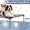 XMTECH Lit pour chien avec toit Lit pour animaux Voir les images du produit 8
