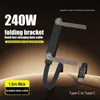 USB-C Kabel 240W Schnellladekabel mit Halterung Ständer Produktbild-Vorschau 10