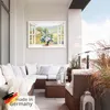 ARTland Wandbild Alu für Innen & Outdoor Blumenbouquet am Produktbild-Vorschau 5