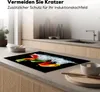 KitchenYeah© Herdabdeckplatte Paprika - Schwarz - Gemüse - Produktbild-Vorschau 7