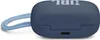 A close-up shot of a blue JBL earbud charging case with a light blue lanyard attached. Náhľad obrázku produktu