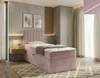Boxspringbett MORFEO NORDELO New Velo 127 PINK, 90 x 200 cm Produktbild-Vorschau 1
